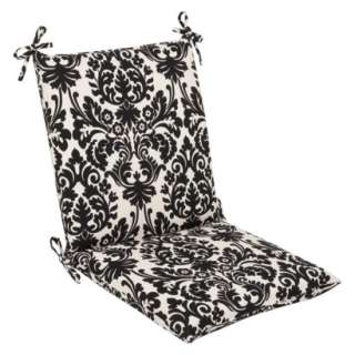 Outdoor Seat Pad/Dining/Bistro Cushion   Black/White Floral.Opens in a 
