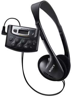 Sony SRF M37W AM/FM Radio 5 Preset Walkman w/Headphones  