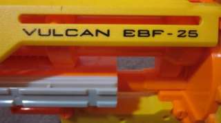   EBF 25 Blaster Machine Gun w Ammo Dart Belt Removable Tripod  