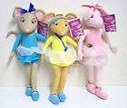 SET OF 3 GRACIE ALICE ANGELINA BALLERINA SOFT TOY 17 IN