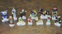 FINE PORCELAIN HAND PAINTED DISNEY ANIMATED MULAN FIGURINES COLLECTION