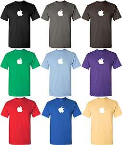 APPLE T shirt Computer GEEK shirt Mac logo OSX TEE COOL  