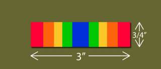 Army Service Ribbon Army Reserve National Guard  