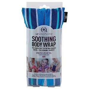  Aroma Home Lavender Soothing Body Wrap Blue Stripe Hot 