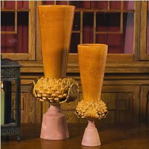  Global Views Pinecone Vase   Gold   Large3 30657 Kitchen 