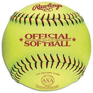  Rawlings Official ASA Fastpich Softball ( Size 12 