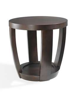 Chambre Round End Table   Wood Tables Shop by Type Coffee, Side & End 