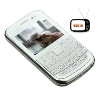   Tri Sim Qwerty Keyboard TV Mobile Cell Phone ATT GSM Network Q5I B