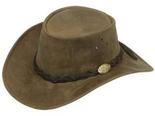   Grain Leather Hat Australian made by Aussie Icon Company Jacaru