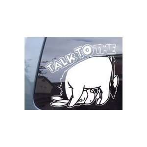 Eeyore Talk To The Pooh Car Window Vinyl Decal Sticker Disney 