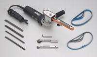 Dynabrade 40611 Electric Dynafile II Abrasive Belt Tool versatility 