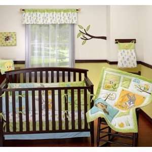    22Pcs Baby Looney Tunes Crib Bedding Musical Mobile Set Rug + Baby
