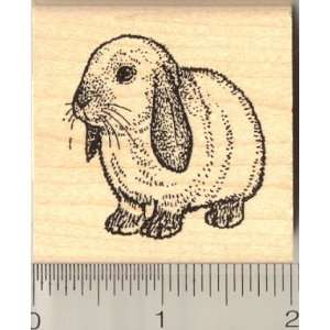  Lop Bunny Rabbit Rubber Stamp Arts, Crafts & Sewing