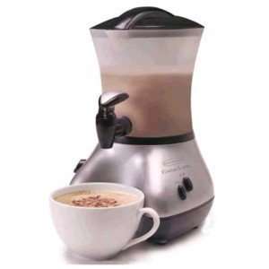  Back to Basics Brushed Cocoa Latte Maker