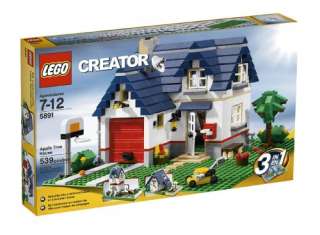 LEGO Creator Apple Tree House (5891)   539 Piece set 673419128612 