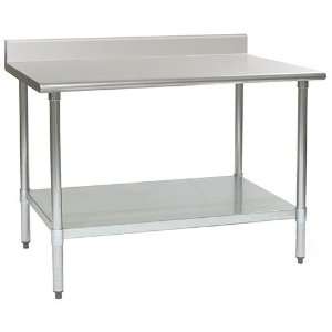    Eagle (T2484B BS) 84 x 24 Worktable w/ Backsplash