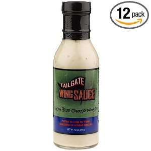 Tailgate Bacon Blue Cheese Tailgate Wing Dip, 12 Ounce Bottles (Pack 