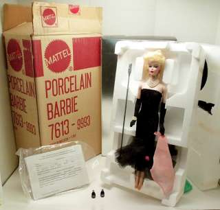   SHIPPER 1961 Solo In The Spotlight Barbie Porcelain Doll Mattel  