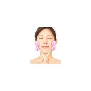   Decor Flower Beauty Handy Facial Roller Neck Massager (Pink or Blue