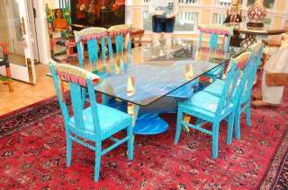   Dining Table and 6 Chairs  Great Beach House Set  