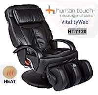 Black Human Touch HT 7120 ThermoStretch Massage Chair  
