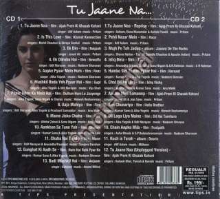 Tu Jaane Na . . / 2 CD Set / Bollywood Music CD  