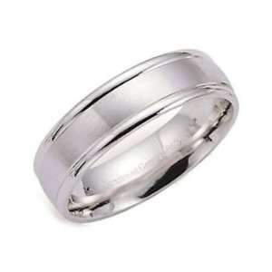  6.00 Mm. New Argentium 935 Non Tarnish Silver Wedding Band Ring 