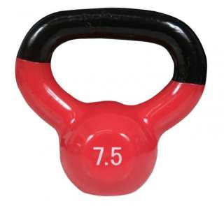 5lb Kettlebell Dumbbell Iron Cast Vinyl Casing Kettle Bell Home Gym 