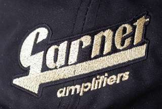 Garnet Amps Embroidered Cap Brass Logo Premium Quality  