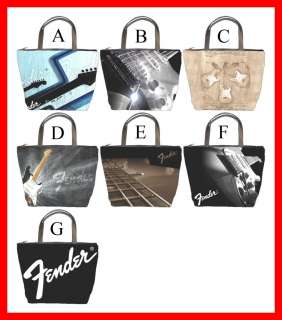 Fender Guitar Bass Music Hot Bucket Bag Handbag #PICK1  
