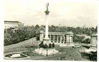 Hungary postcard Budapest Milenium Column (s22676)  