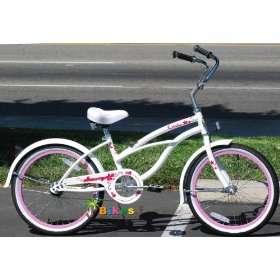 com 20 Beach Cruiser Bicycle Micargi Jetta Girls Kids Children Bike 