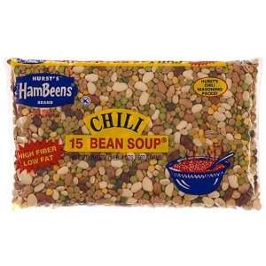 Hurst Chili 15 Bean Soup   12 Pack Grocery & Gourmet Food