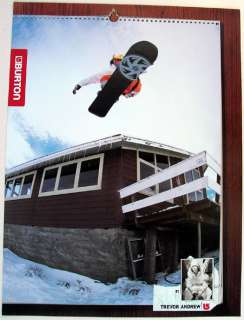  with Trevor in the air. This poster was printed by Burton in 2005 