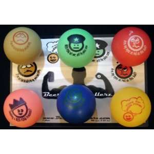 Beer Pong Balls   6 Multi color