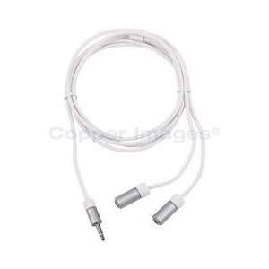   Jensen iPod Audio/Video 3.5mm to RCA Cable   6ft (1.8M) Electronics
