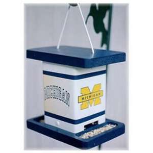  Bird U Michigan Wolverines Bird Feeder