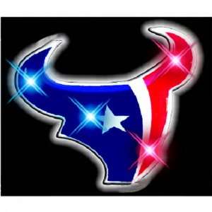 Houston Texans   Blank flashing blinky lights with National Football 