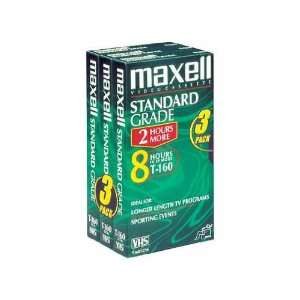  Maxell VHS tape T 160min features outstanding tape 