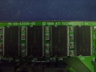 ATI Rage 128 Pro AGP Video Card DVI VGA 109 63000 00  