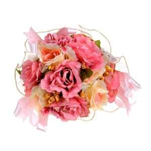   Vibrant Silk Carnation Wedding Bouquet Flower 