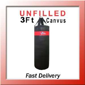  3ft Unfilled Boxing Heavy Duty Canvas Punching bag boxing 
