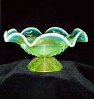 FRENCH OPALESCENT NORTHWOOD/DUGAN BUTTON PANELS BOWL  