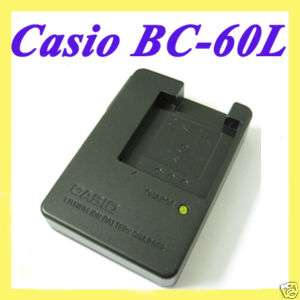 BC 60L Battery Charger For Casio Exilim EX S10 EX Z9  