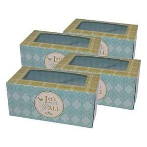  Paula Deen Pizzazz Blue Bread Loaf Boxes Set of 4