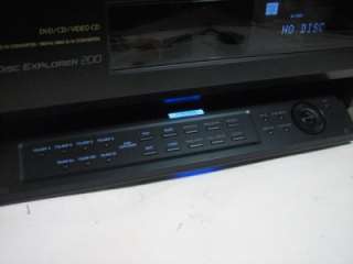 D35) Sony DVP CX850D 200 Disc Carousel DVD & CD Player Jukebox  