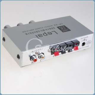 Mini Hi Fi Stereo Audio Amplifier for CD DVD Auto Moto  