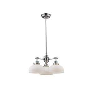 Landmark Lighting Chandeliers 61015 Bridgeport 3 Light Chandelier in 