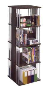 Typhoon 216 CD DVD Storage Spinning Tower Wood Wire  