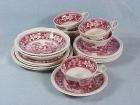 SPODES TOWER 16 Pink Pieces CUPS/CEREALS/PLATES & More  
